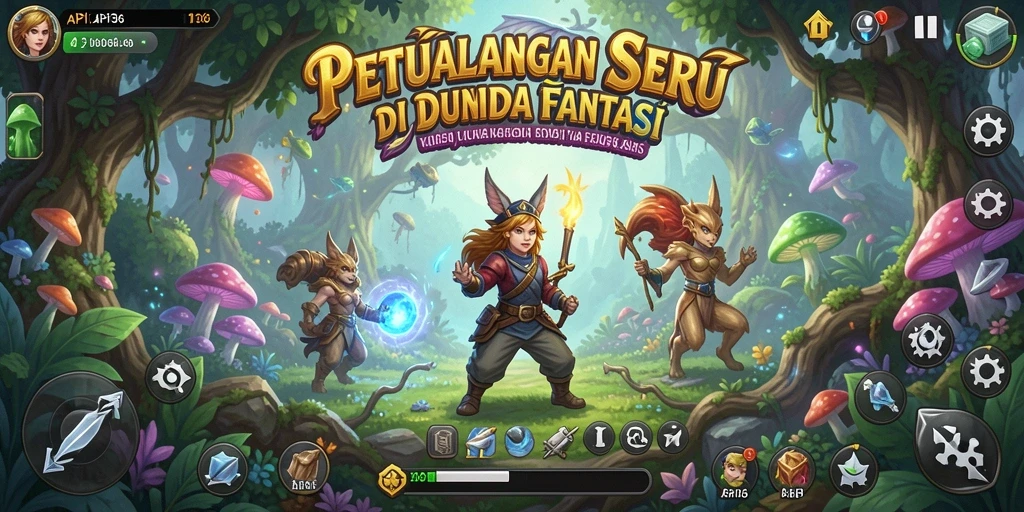 Gameplay petualangan seru di API36 dengan grafik menawan.