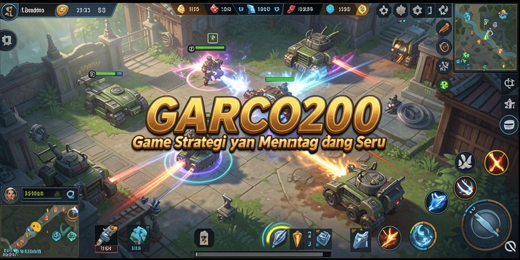Tangkapan layar dari gameplay GARCO200 yang seru dan menantang.