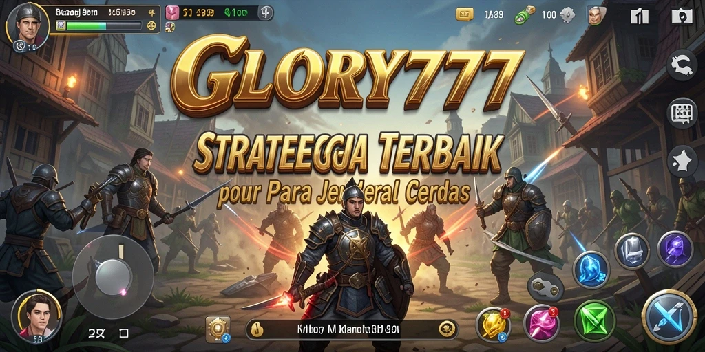 Tampilan gameplay GLORY777 yang penuh aksi dan strategi.