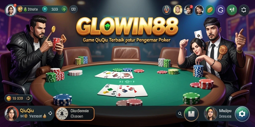 Screenshot gameplay QiuQiu GLOWIN88 yang seru dan menarik.