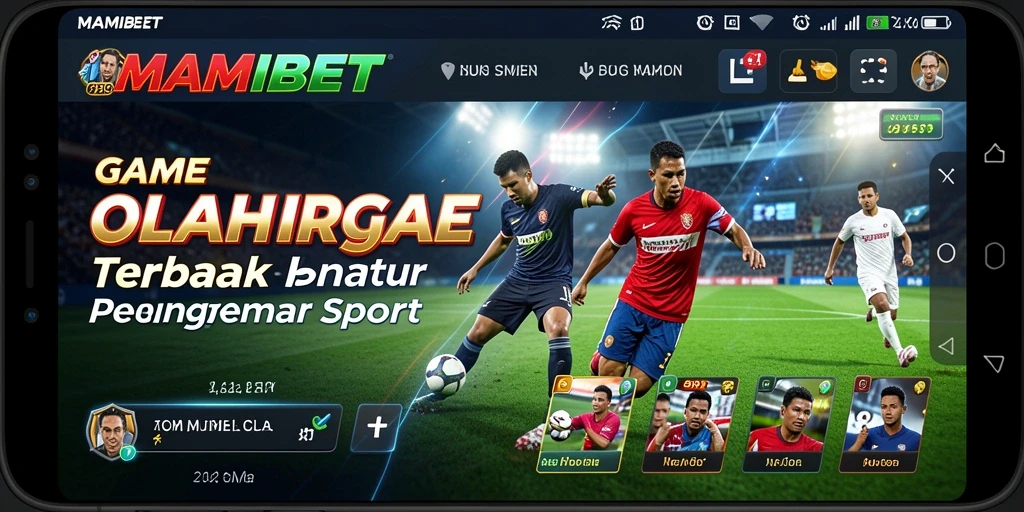 Gameplay seru dan interaktif MAMIBET dalam olahraga.