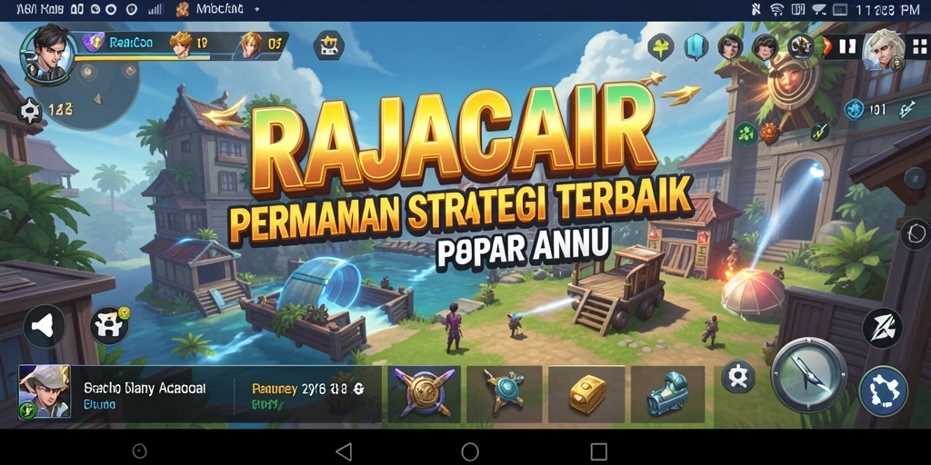 Tampilan menarik dalam gameplay <strong>RAJACAIR</strong> yang menegangkan.